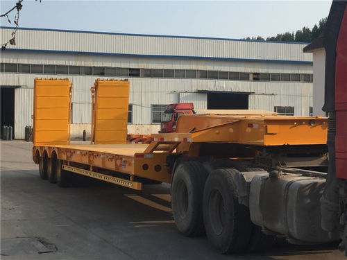半掛車規(guī)格解析 高低平板與挖機(jī)板載重、價(jià)格及配件指南